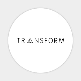 Simple Transform Text Magnet